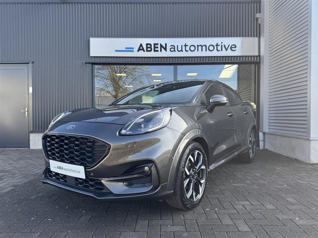 Ford Puma 1.0 EcoBoost 125PK ST-Line X Automaat (WINTER PACK, 125 pk, Zwart, 1226 kg, Origineel Nederlands
