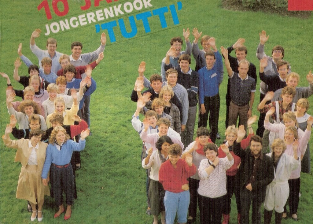 Gorinchem Koor Tutti - 10 jaar vinyl LP1984 ook VERZENDEN, Ophalen, Gelezen