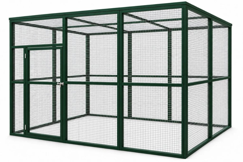 voliere of kattenren model sexta aluminium, 4221LV, Info@vandoorntimmerwerken.com, Ophalen of Verzenden, Van Doorn timmerwerken