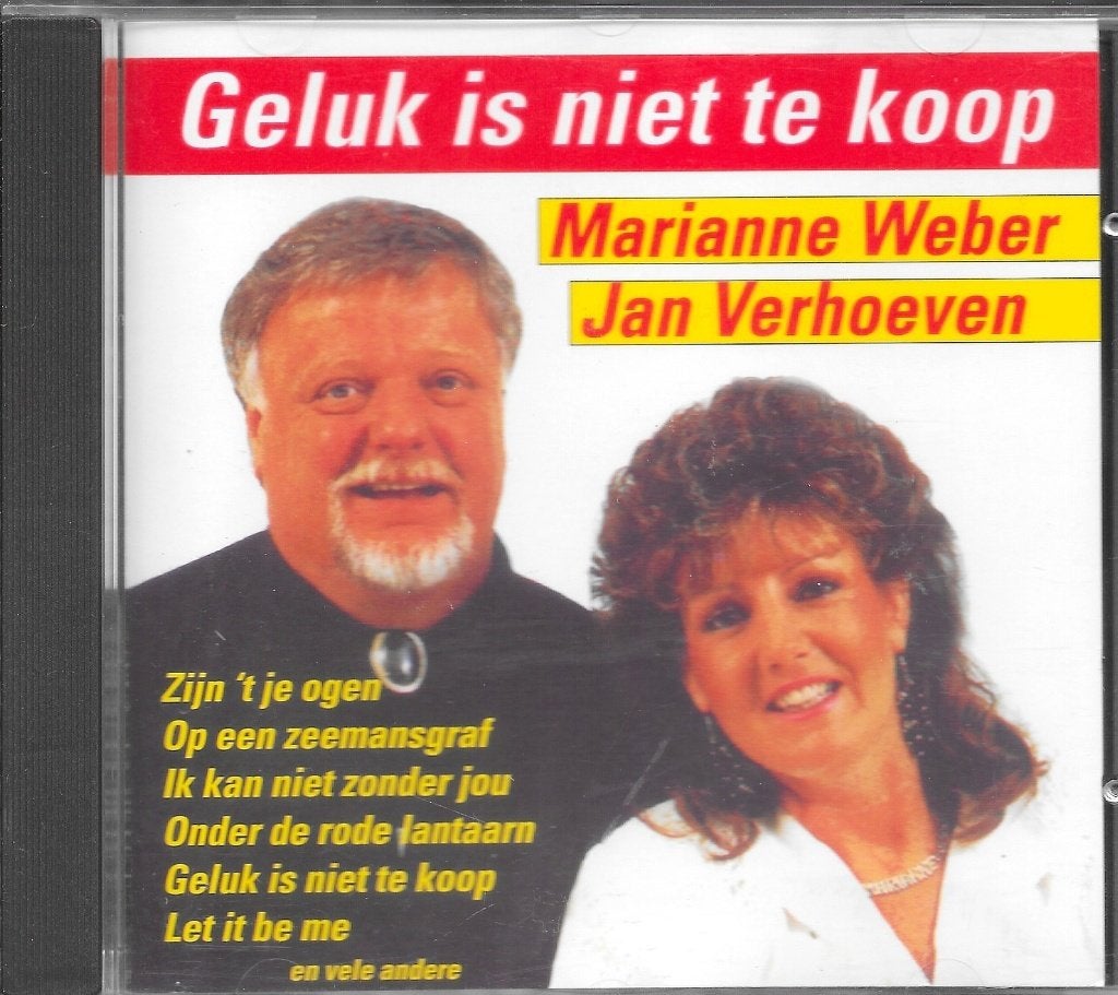 CD   Marianne Weber  Jan Verhoeven, Ophalen of Verzenden, Zo goed als nieuw