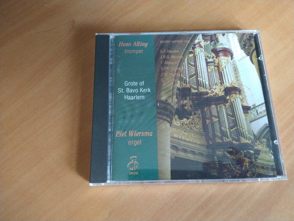 CD Hans Alting, trompet & Piet Wiersma, orgel., Ophalen of Verzenden, Zo goed als nieuw, Klassieke kerkmuziek, Trompet