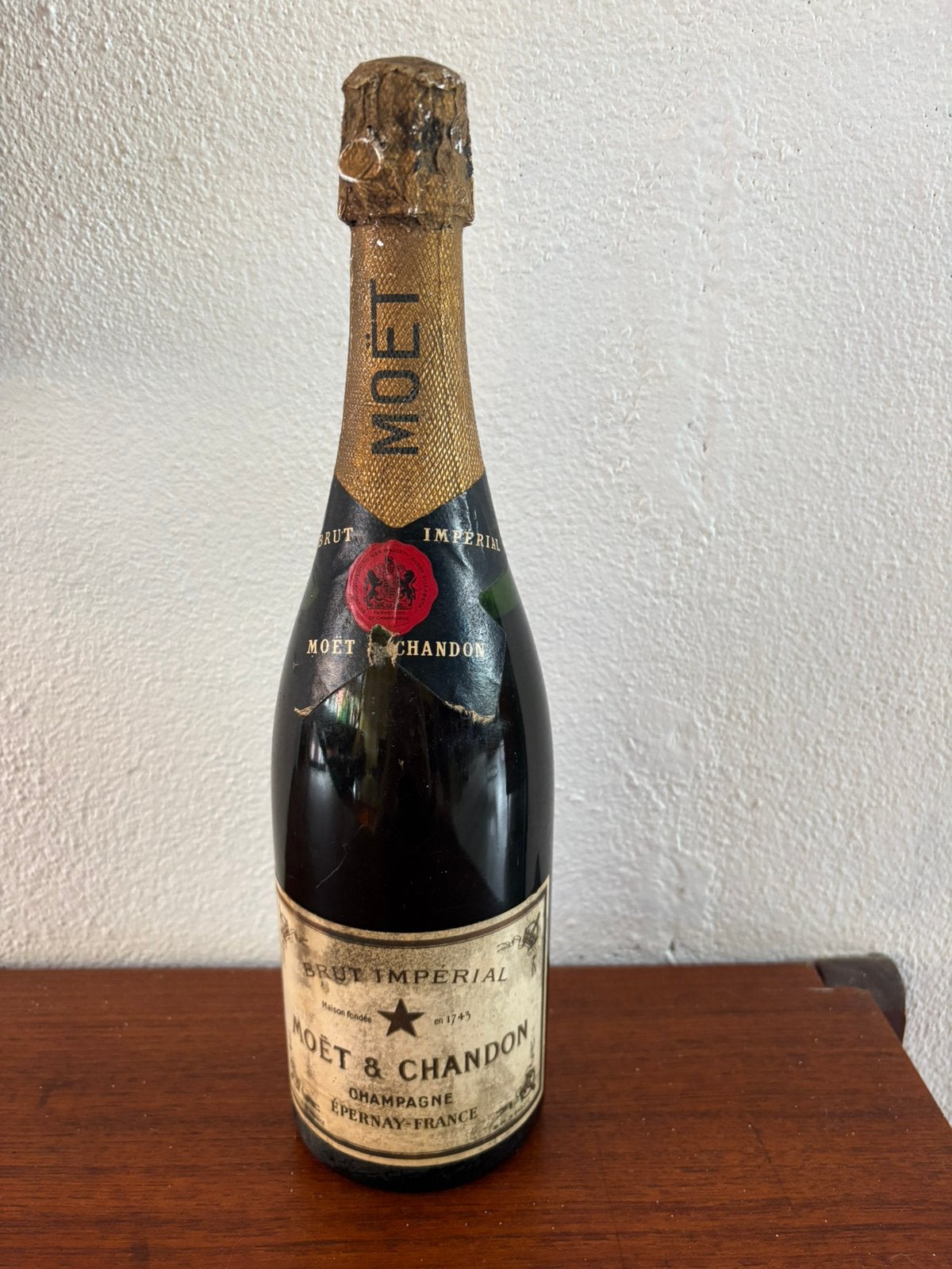 Moët & Chandon champagne Brut vintage, Frankrijk, Ophalen of Verzenden, Vol, Champagne