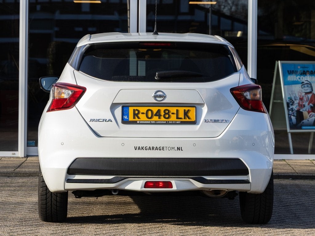 Nissan Micra 1.0 IG-T N-Design (bj 2022), Stof, Gebruikt, Euro 6, Wit