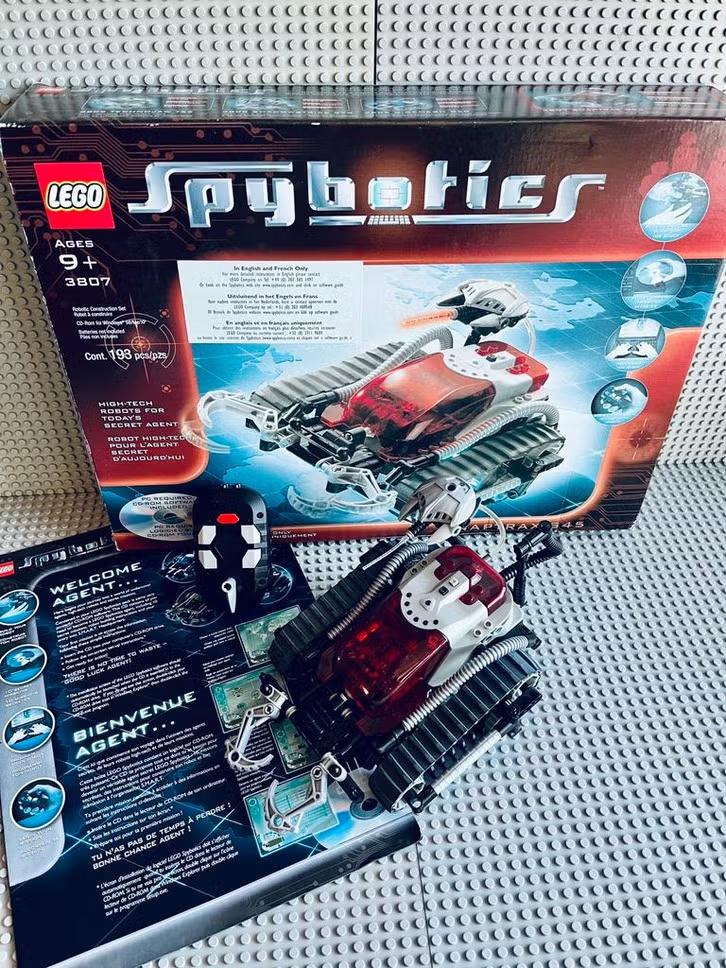 LEGO Spybotics 3807 Snaptrax S45, Kinderen en Baby's, Speelgoed | Duplo en Lego, Gebruikt, Lego, Complete set, Compleet, Overige thema's