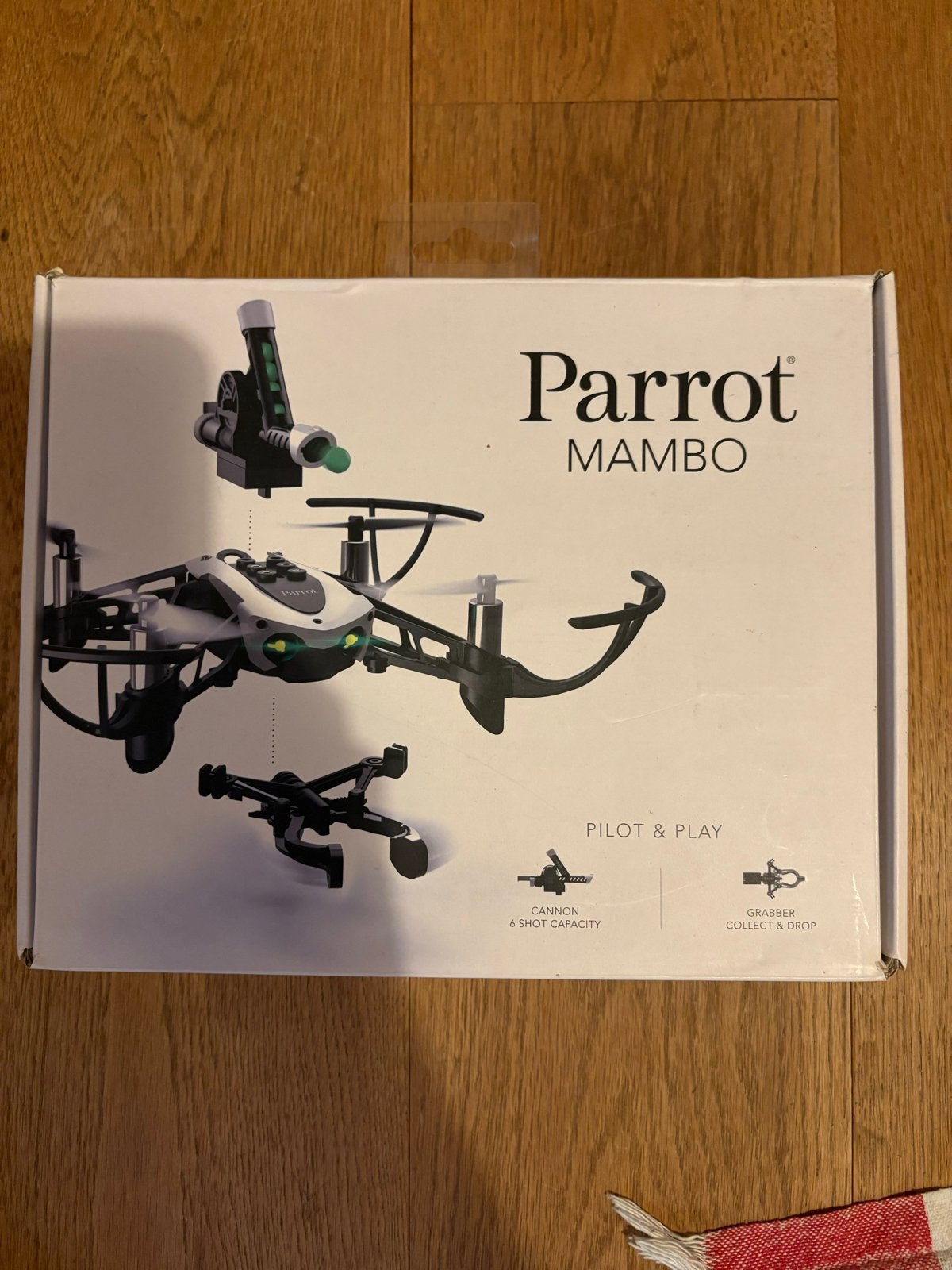 Parrot Mambo: Ideale Drone voor Kinderen - Binnen & Buiten P, Ophalen, Minder dan 100 meter, Speelgoeddrone, Zo goed als nieuw