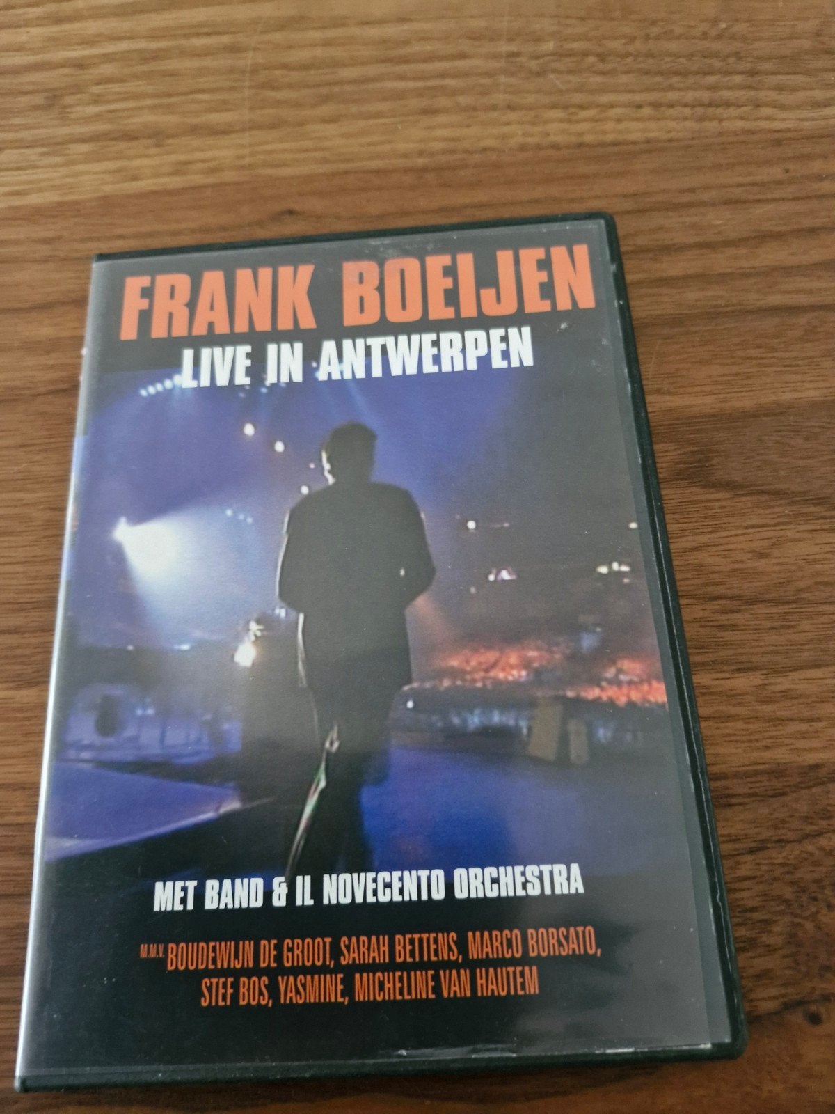 Frank Boeijen - Live in Antwerpen DVD (met gastartiesten), Alle leeftijden, Inclusief doosje, Zo goed als nieuw, Concert