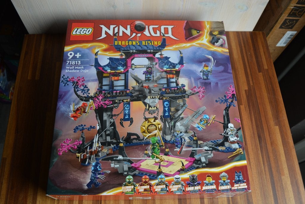 Lego Ninjago 71813 I Wolvenmasker schaduwdojo Gloednieuw, Lego, Nieuw, Ophalen of Verzenden, Ongeopend/sealed