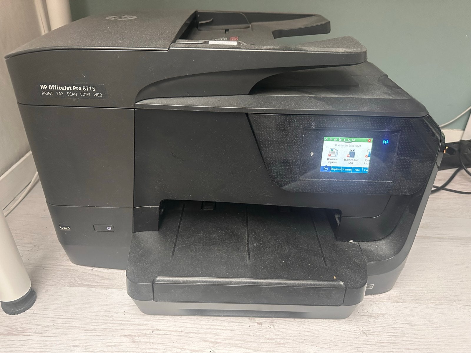 HP OfficeJet Pro 8715 All-in-One Printer, Computers en Software, Ophalen, Gebruikt, Faxen, Inkjetprinter