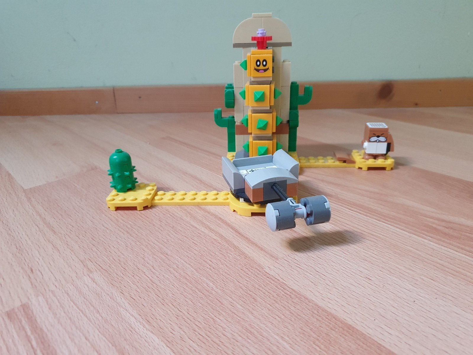 LEGO Super Mario uitbreidingsset: Woestijn Pokey, Ophalen of Verzenden, Gebruikt, Overige merken