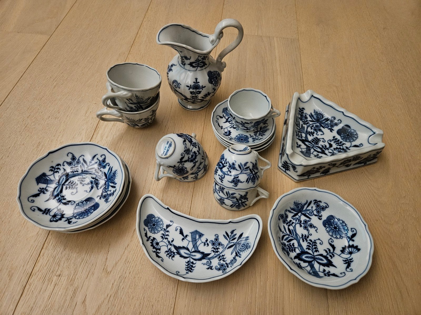 Servies Blue Danube, Antiek en Kunst, Ophalen