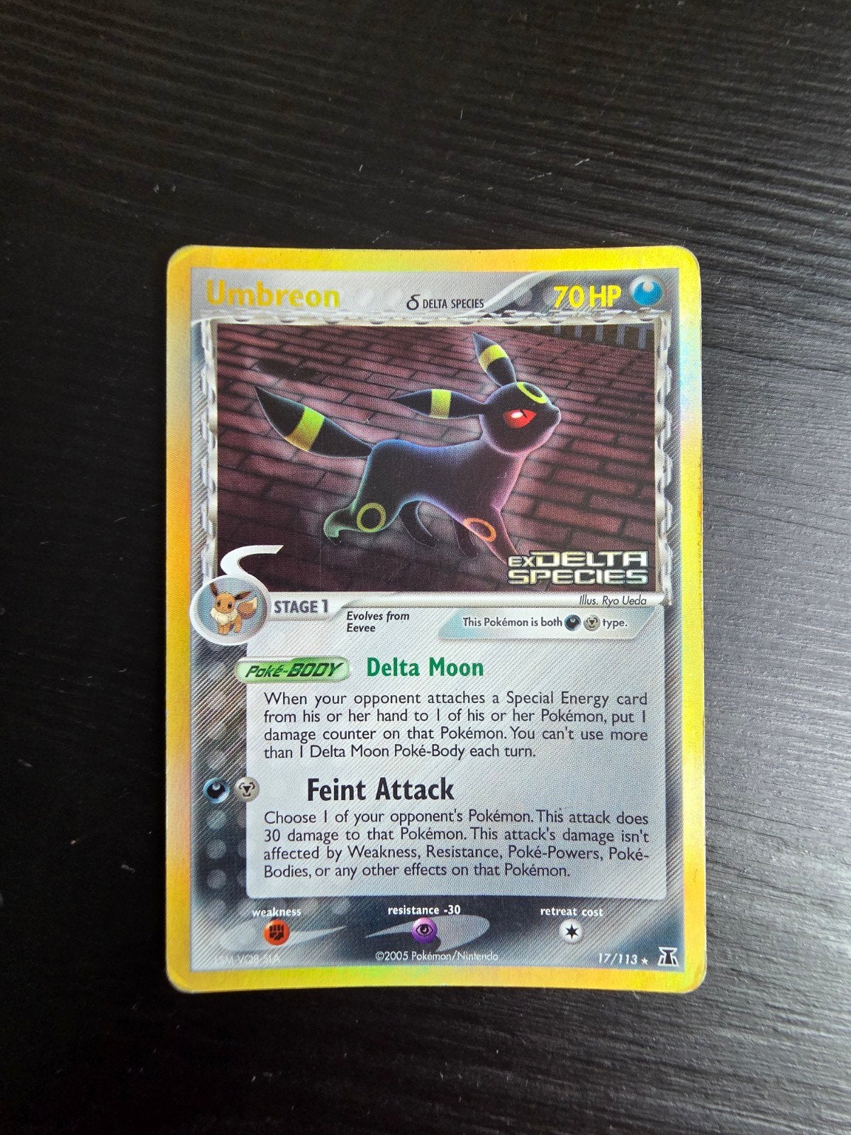 Umbreon Delta Species stamped Holo, Ophalen of Verzenden