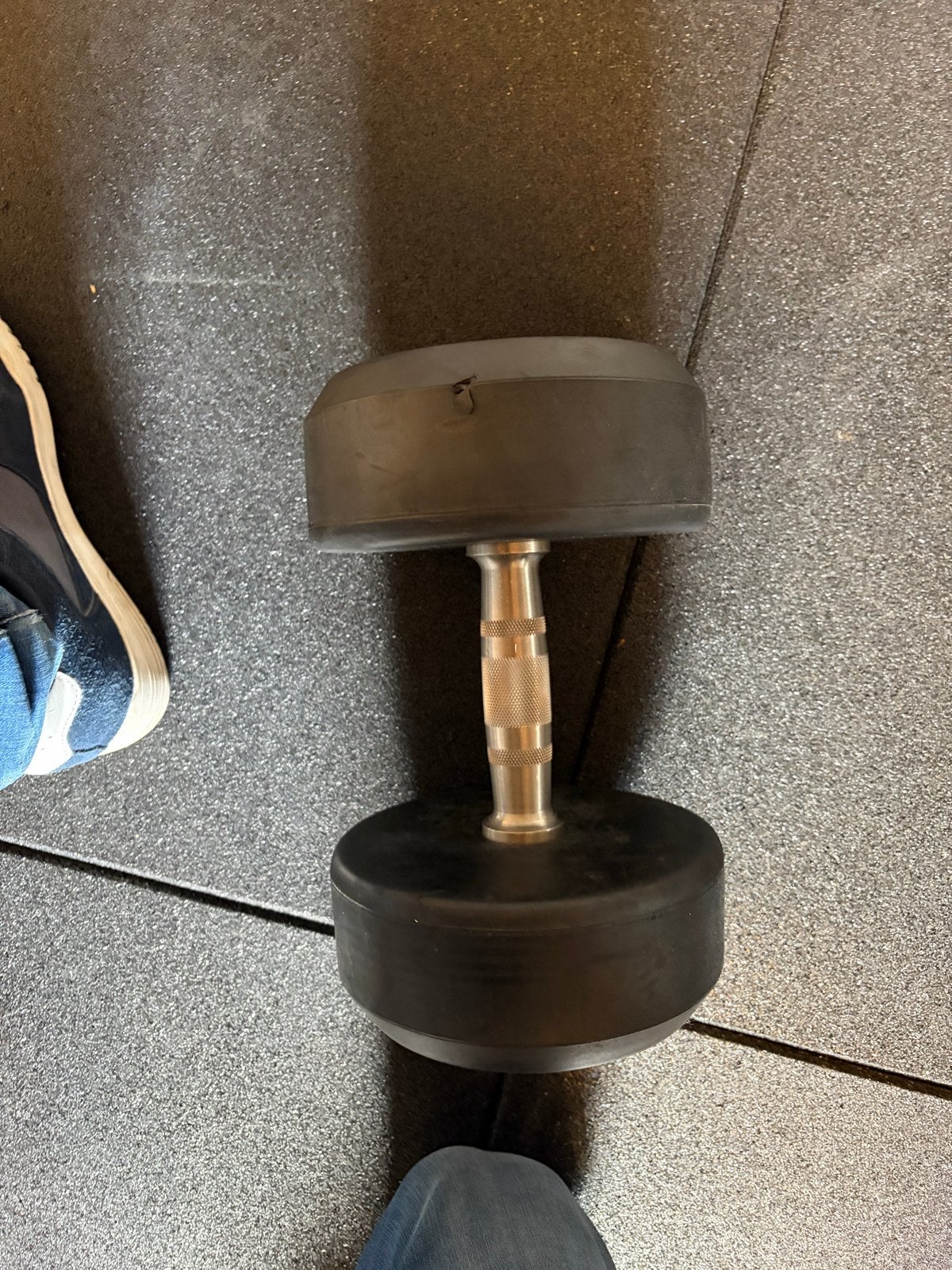 Hastings Dumbbell 25KG, Ophalen of Verzenden, Zo goed als nieuw, Armen, Dumbbell