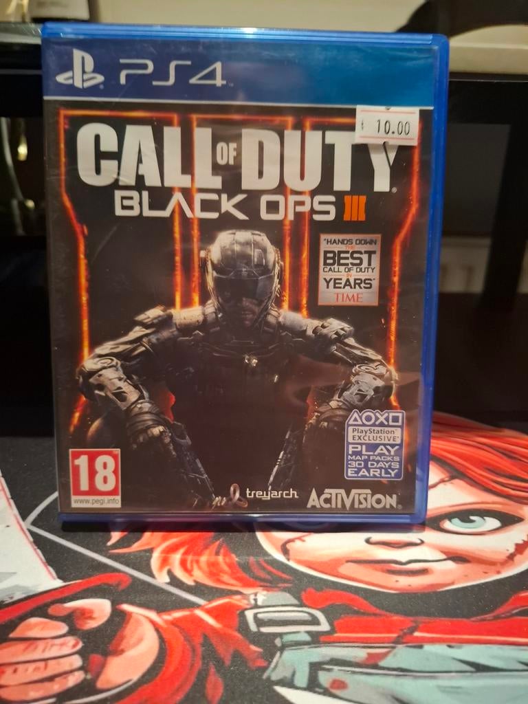 Ps4 call of duty black ops 3, Vanaf 18 jaar, Shooter, Ophalen of Verzenden, Zo goed als nieuw