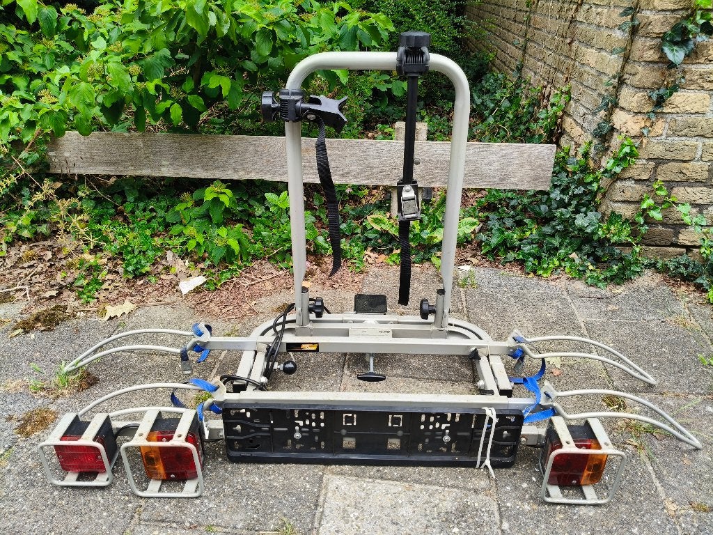 Pro User Saffier Fietsendrager, Auto diversen, Fietsendragers, Ophalen, Gebruikt, 2 fietsen, Trekhaakdrager