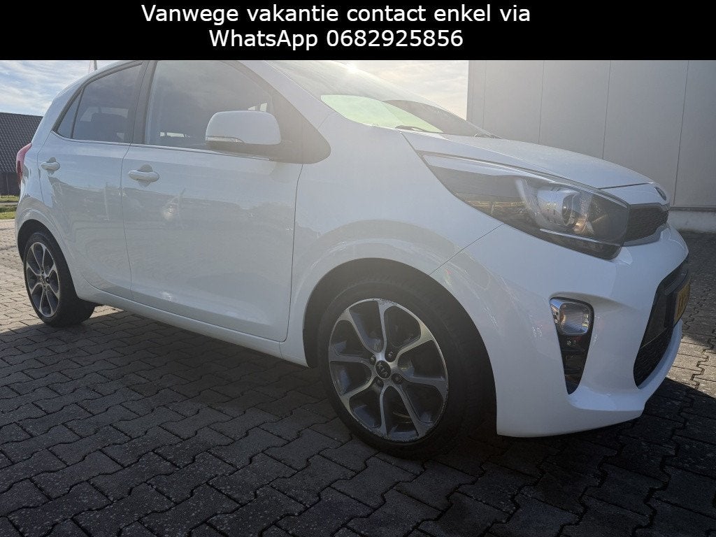 Kia Picanto 1.0 Design Edition Carplay Clima Camera Sportvel, Voorwielaandrijving, Gebruikt, Euro 6, 4 stoelen