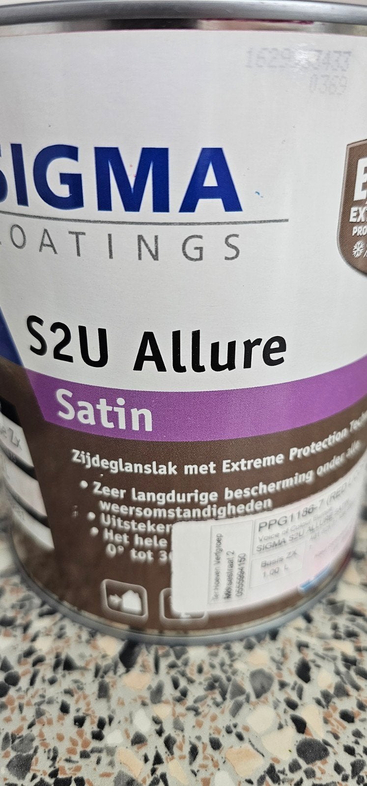 Sigma S2U Allure Satin Xtreme - Zijdeglanslak#Rood#, Ophalen of Verzenden, Nieuw, Overige typen