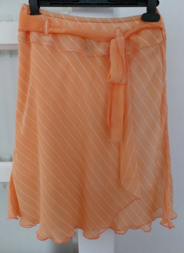 Rok Style mt M, Kleding | Dames, Rokken, Maat 38/40 (M), Style, Oranje, Ophalen of Verzenden