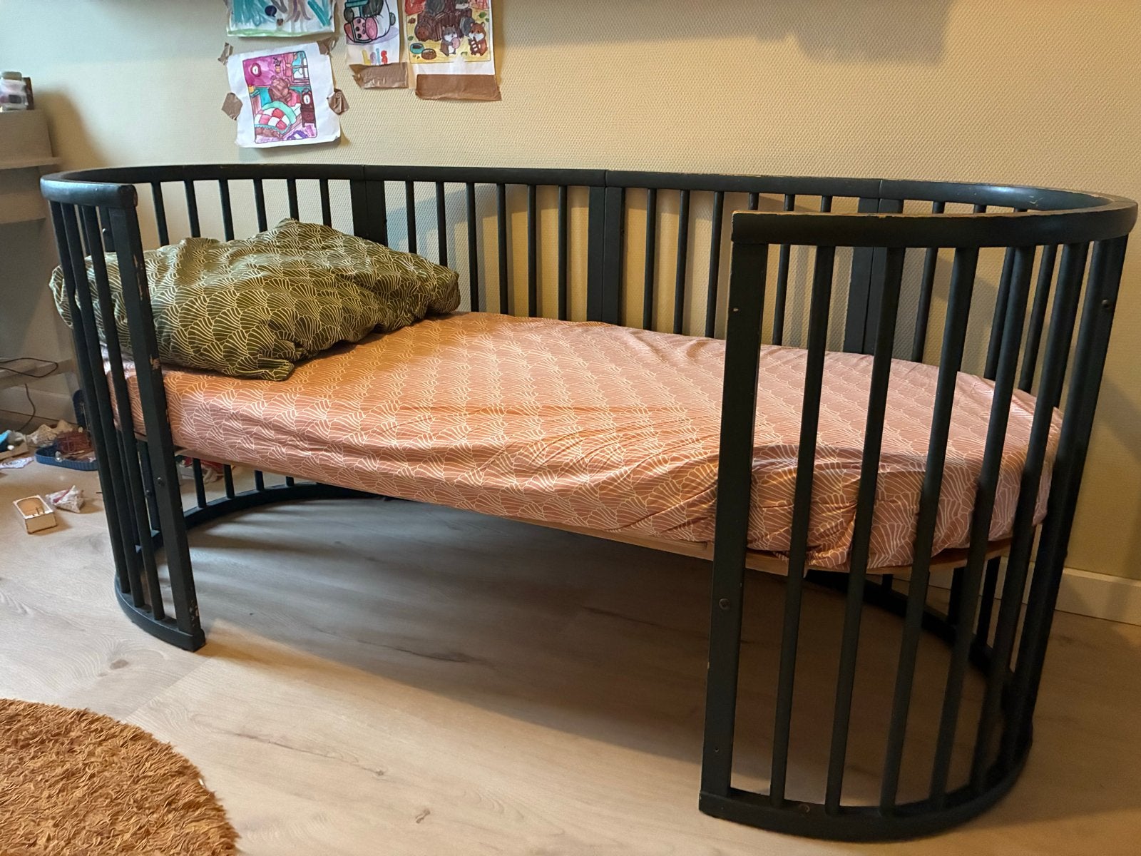 Stokke Sleepi Junior Bed en ledikant, Ophalen, Gebruikt, 70 tot 85 cm, 140 tot 160 cm