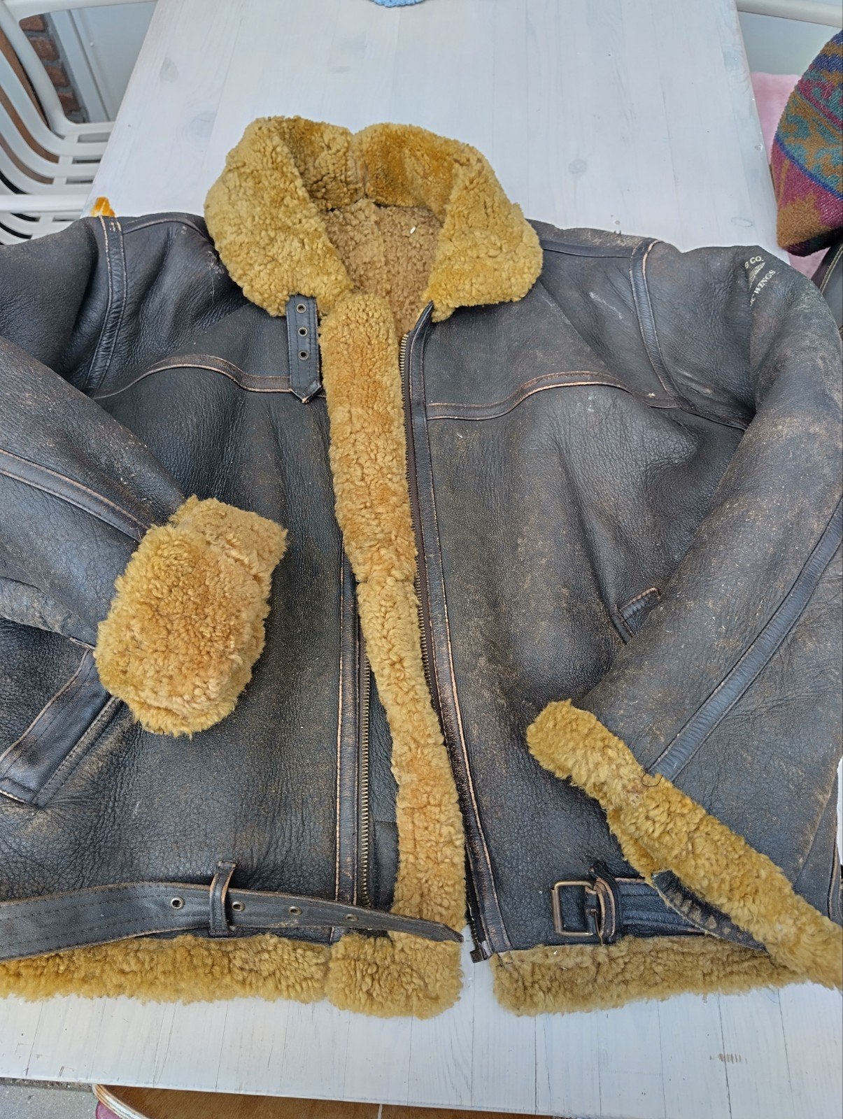 Herenjas,orginele vliegeniersjas,Pall Mall Clothing, America, Kleding | Heren, Ophalen of Verzenden