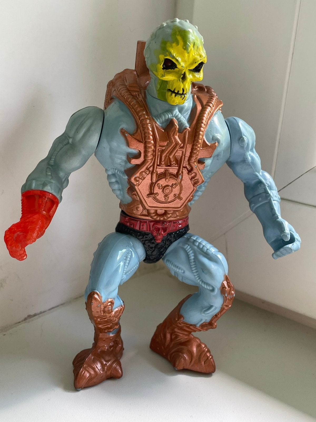 MOTU Vintage Laser-Light Skeletor Italy, Verzenden, Gebruikt