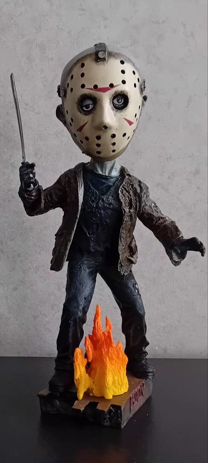 Horror Jason Friday the 13th Neca head knocker / bobblehead, Ophalen of Verzenden, Zo goed als nieuw