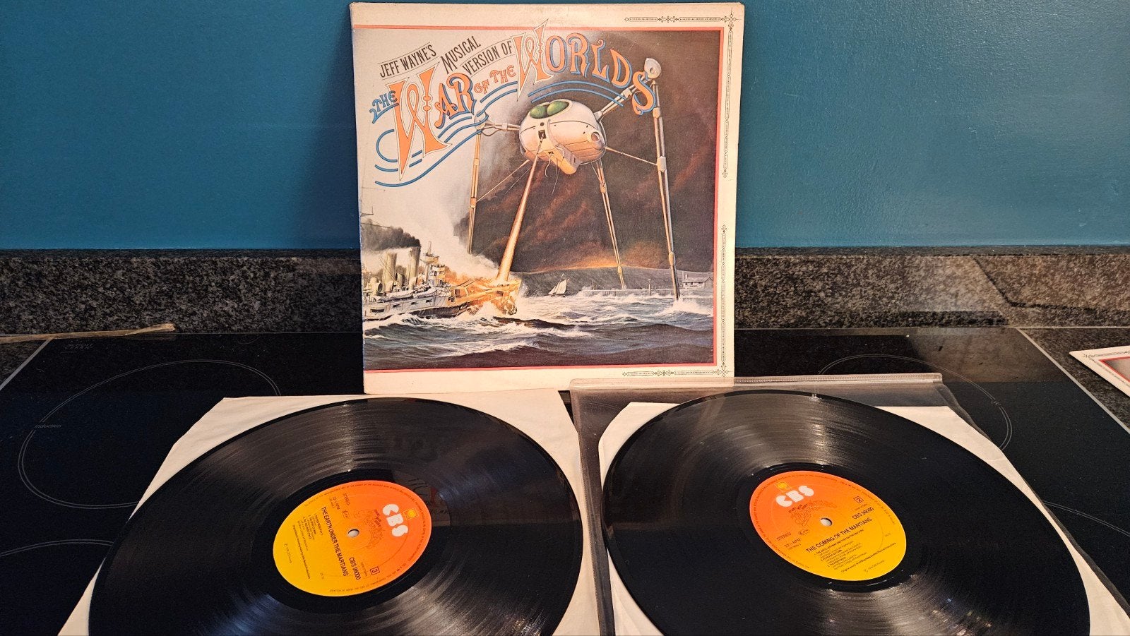 Jeff Wayne's Musical Version of The War of the Worlds LP, Ophalen of Verzenden, 12 inch, Dubbel-LP, Dubbel-LP