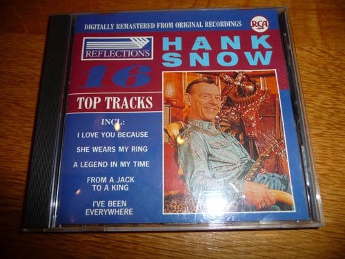 CD HANK SNOW - 16 Top Tracks, Ophalen of Verzenden