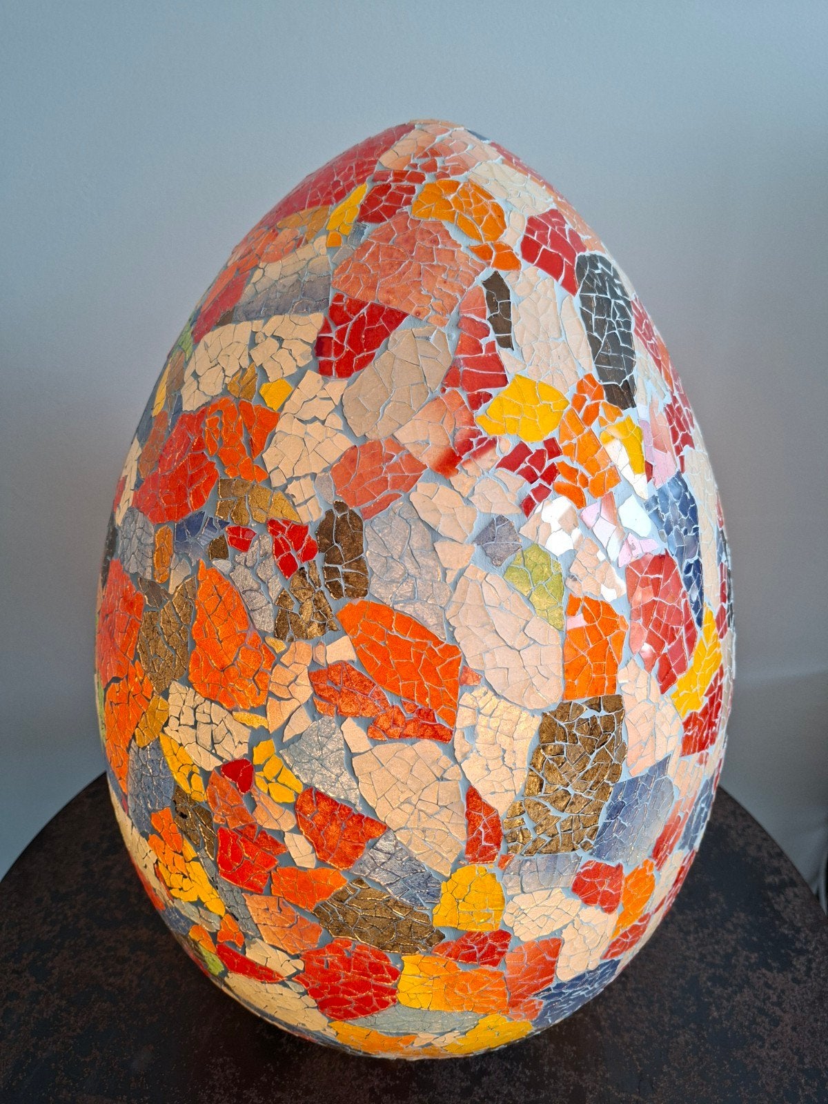 Te koop: Mozaïek Tafellamp/Vloerlamp (Nieuwstaat), Nieuw, Minder dan 100 cm, Modern, Ophalen