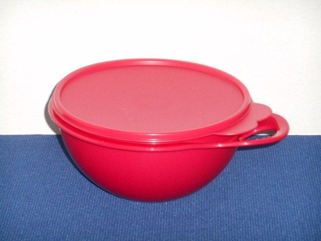 Tupperware Superkom 1,4 L. Kersenrood, Ophalen of Verzenden, Nieuw, Overige typen