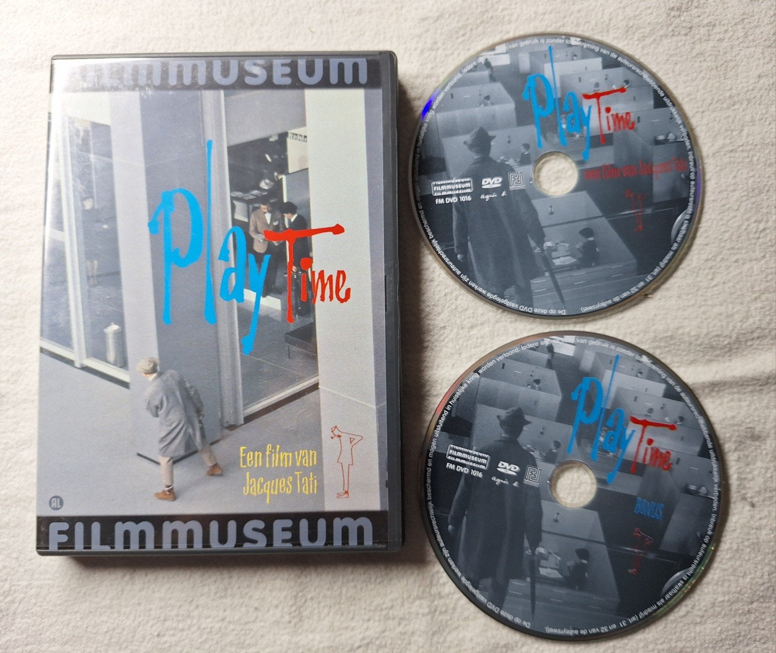 Playtime (1967, Jacques Tati ) met bonusdisc, Alle leeftijden, Ophalen of Verzenden, Frans, Nederlands
