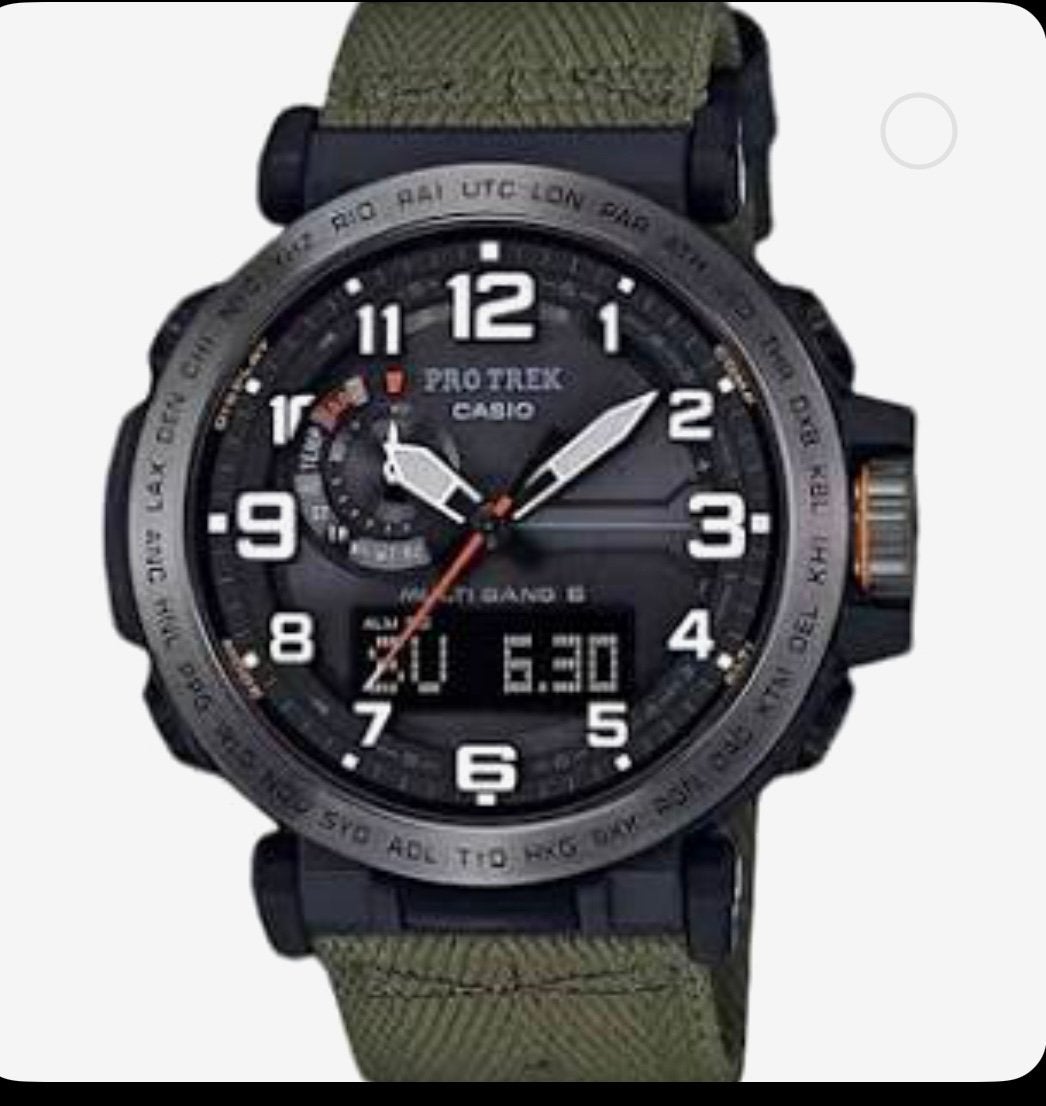 Casio Pro Trek PRW-6600 Polshorloge -, Casio, Staal, Polshorloge, Overige materialen