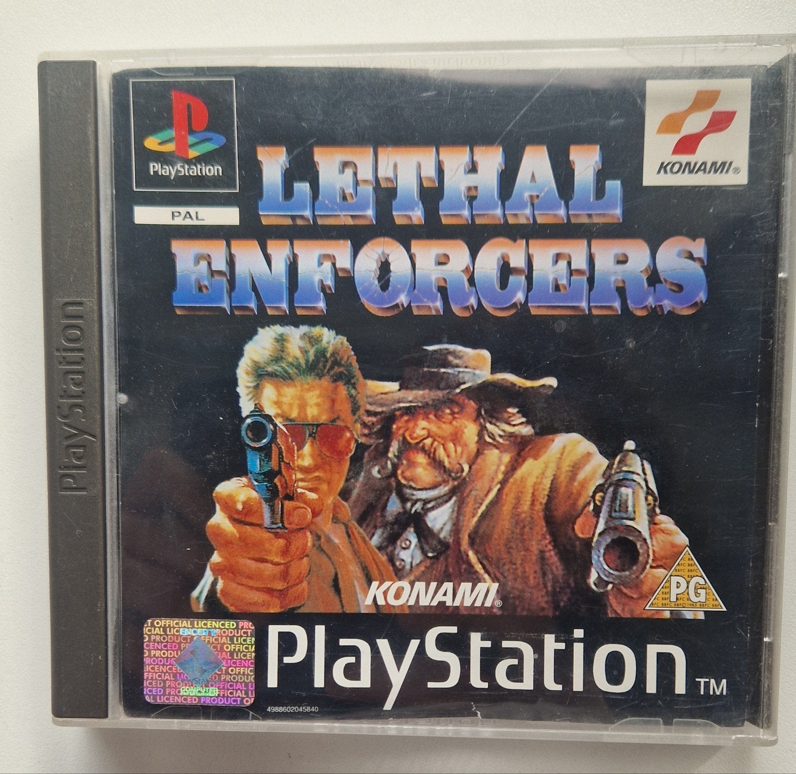 Lethal Enforcers - PlayStation 1 (PS1) Klassieker, Gebruikt, Vanaf 18 jaar, Shooter, 2 spelers