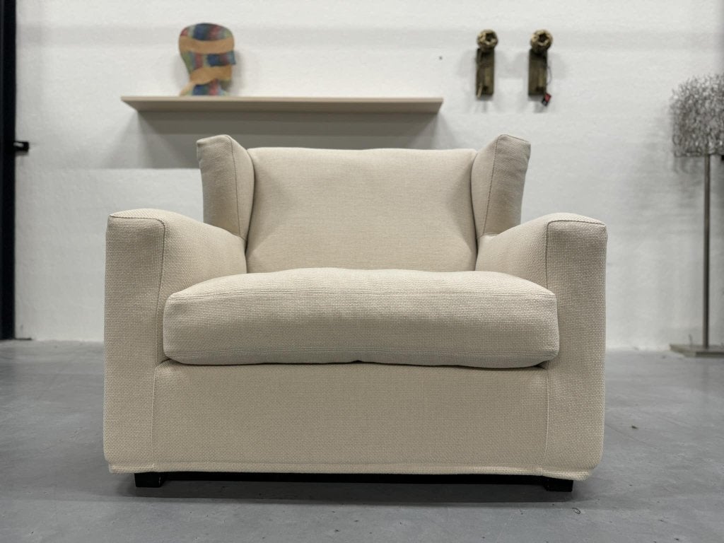 Nieuw Gelderland Sky High Fauteuil Andes stof Design Stoel, 100 tot 125 cm, Nieuw, Industrieweg 15, Ophalen of Verzenden