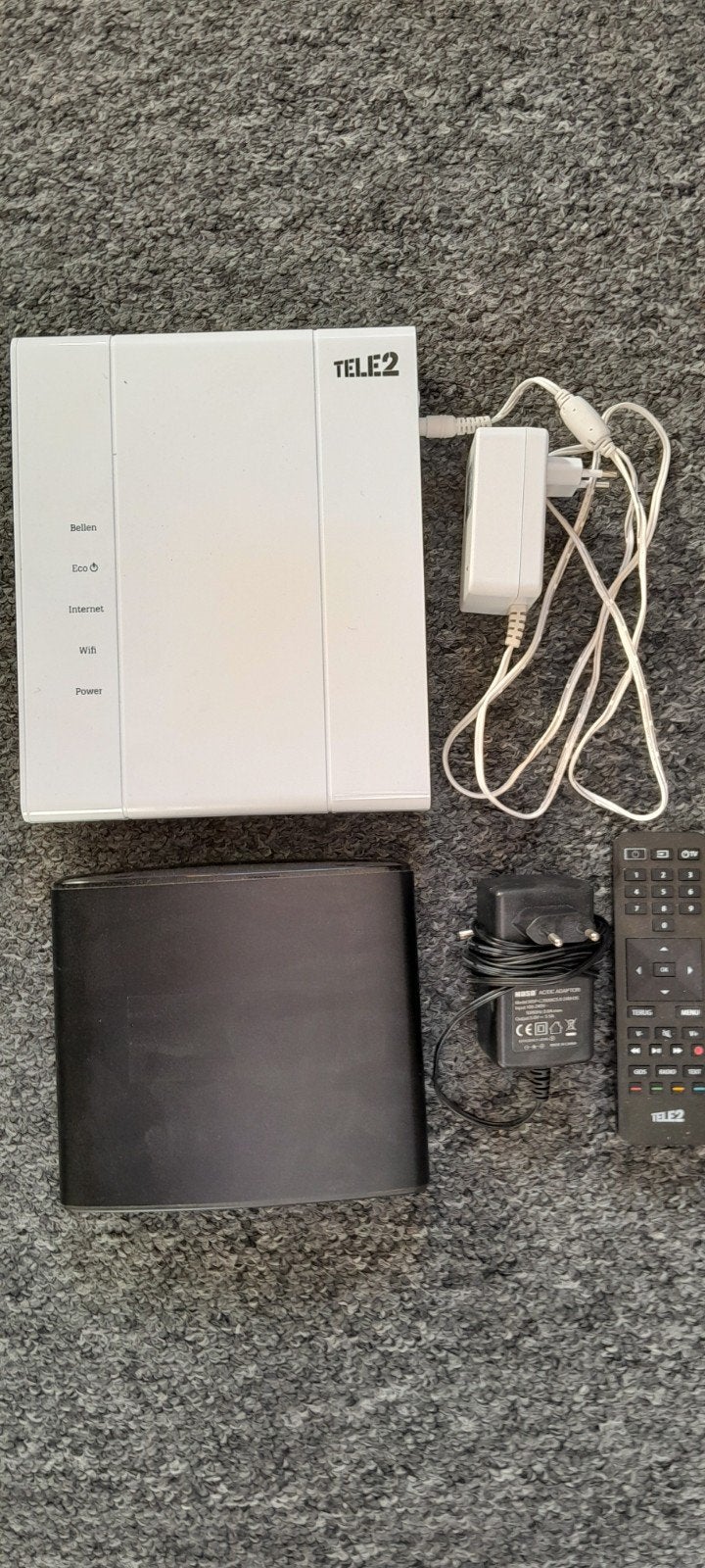 Modem en Mediabox ~ Tele 2, Ophalen of Verzenden, Zo goed als nieuw
