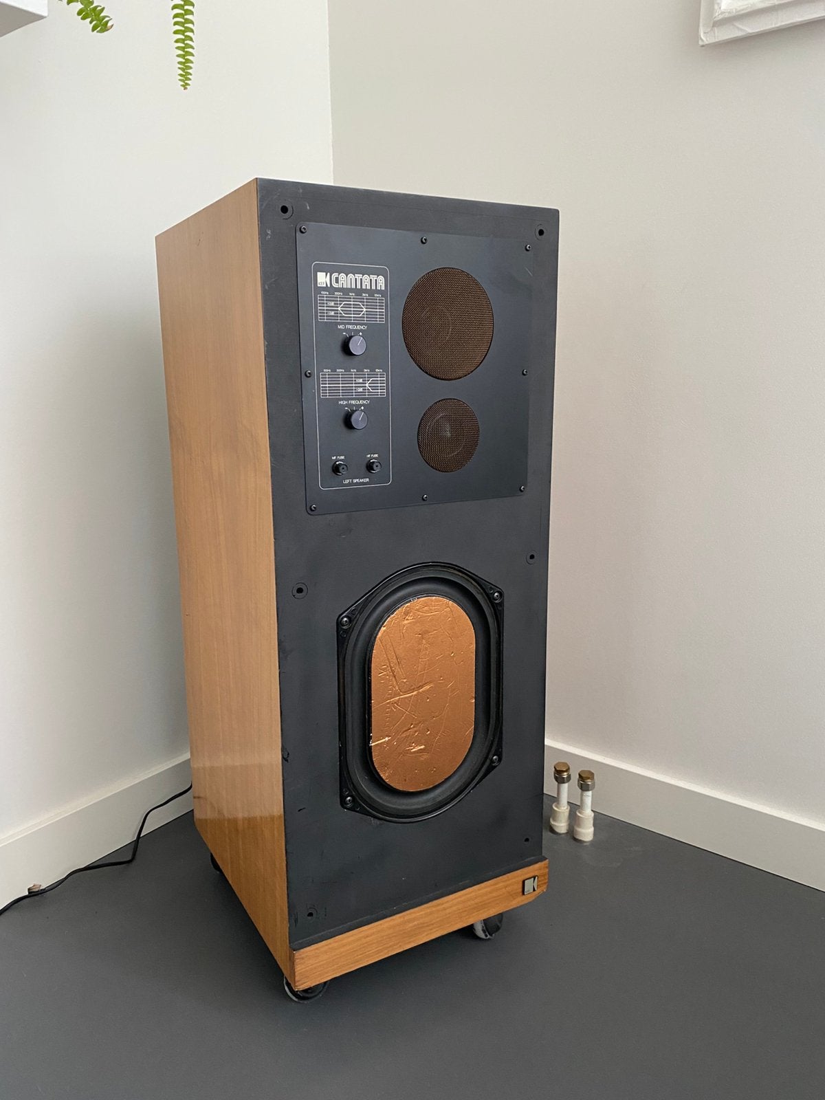 Kef Cantata speakers | 1978 vintage, Audio, Tv en Foto, Ophalen, Gebruikt, Vloerstaande luidspreker, KEF