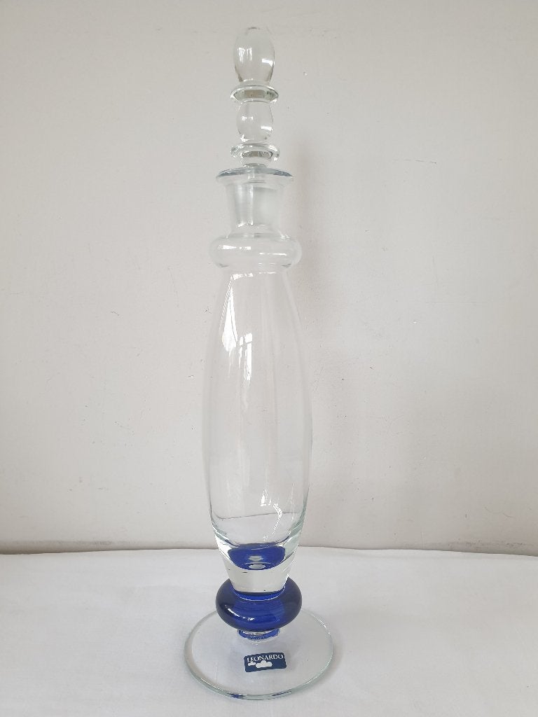 Glazen karaf Leonardo. Art deco stijl, Overige typen, Ophalen of Verzenden, Overige stijlen, Glas