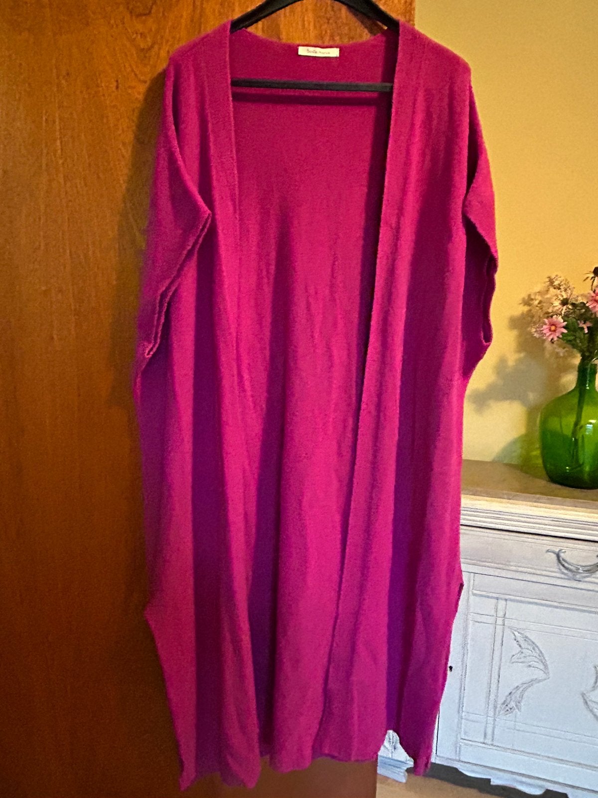 Lang vest mouwloos, Kleding | Dames, Ophalen of Verzenden, Zo goed als nieuw, Trui of Vest