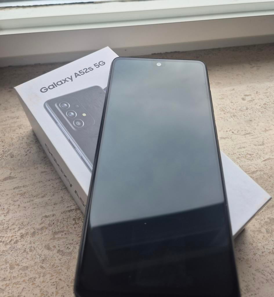 Samsung Galaxy A52s 5G, Telecommunicatie, Mobiele telefoons | Samsung, Overige modellen, Zwart, Touchscreen, Ophalen of Verzenden
