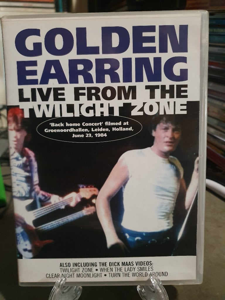 Golden Earring live from the twilight zone DVD, Alle leeftijden, Ophalen of Verzenden, Zo goed als nieuw