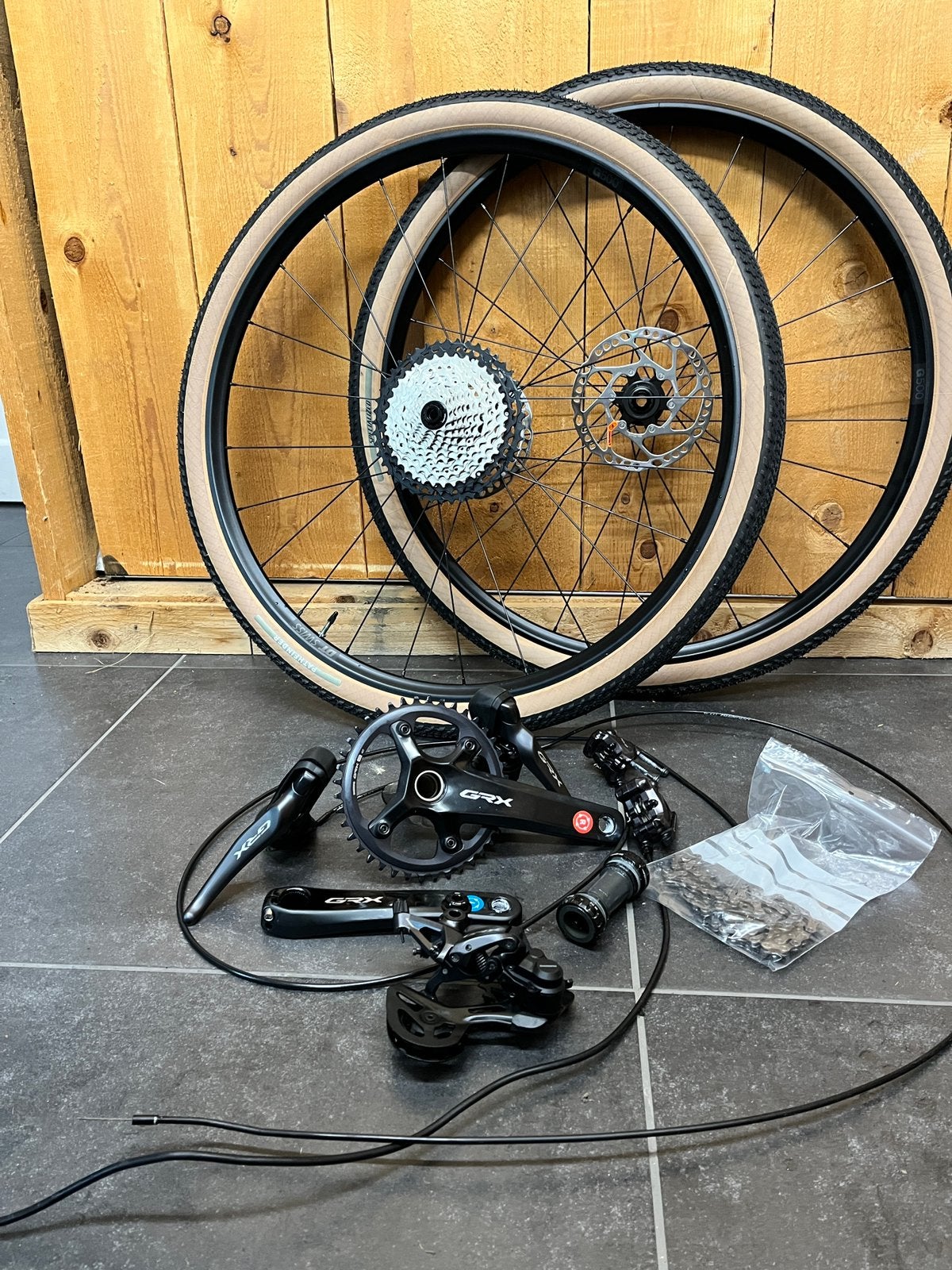 **nieuw** Shimano GRX 820 1x12 groep + wielen + banden, Specialized, Overige typen, Nieuw, Ophalen of Verzenden