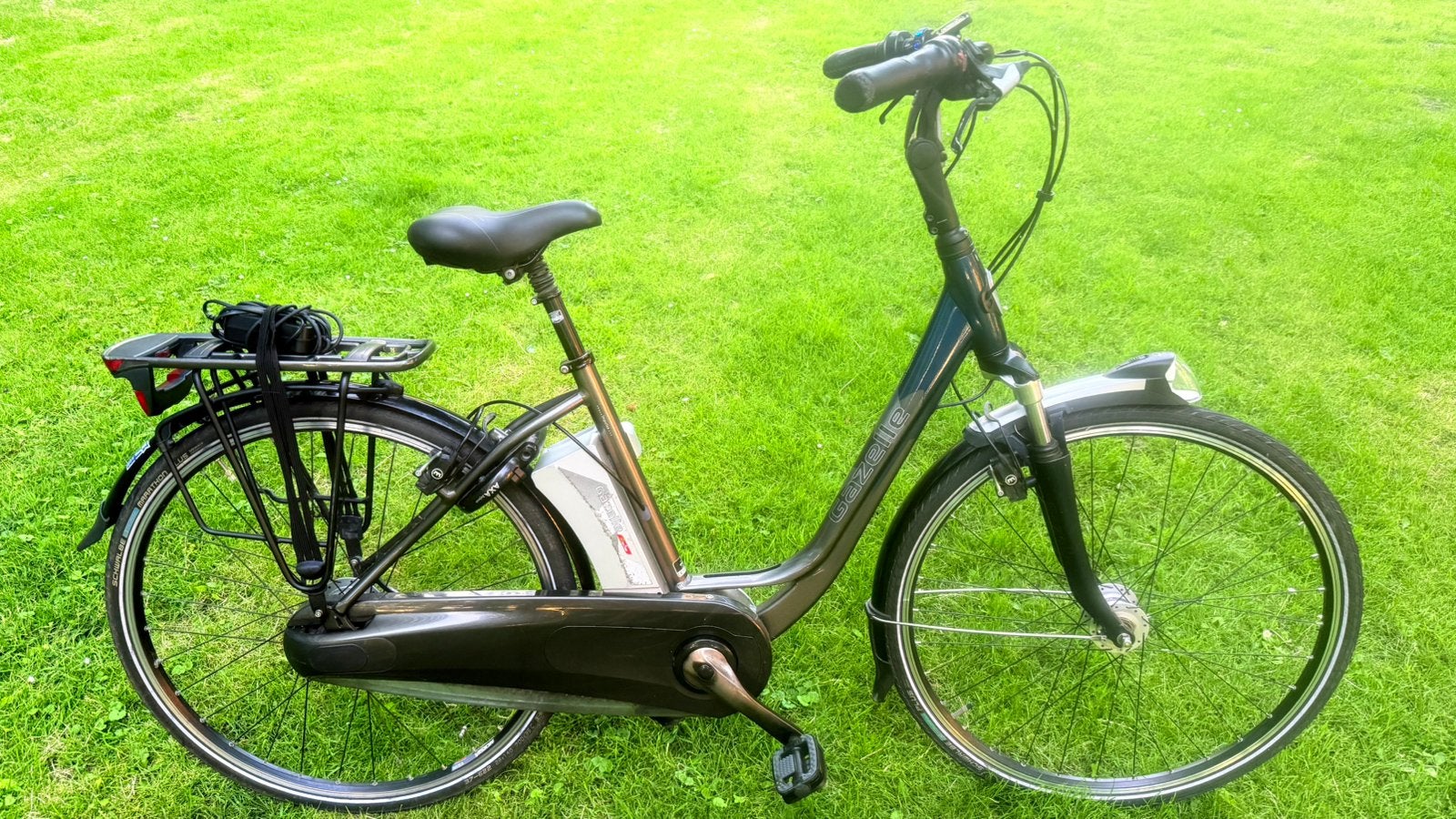 I.g.st mooie unisex damesfiets E-bike Gazelle Impulse 49cm, Ophalen, Gebruikt, Velgrem, 47 tot 50 cm