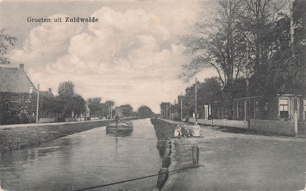 703-336-013 Groeten uit Zuidwolde, Verzenden, Voor 1920, Groningen