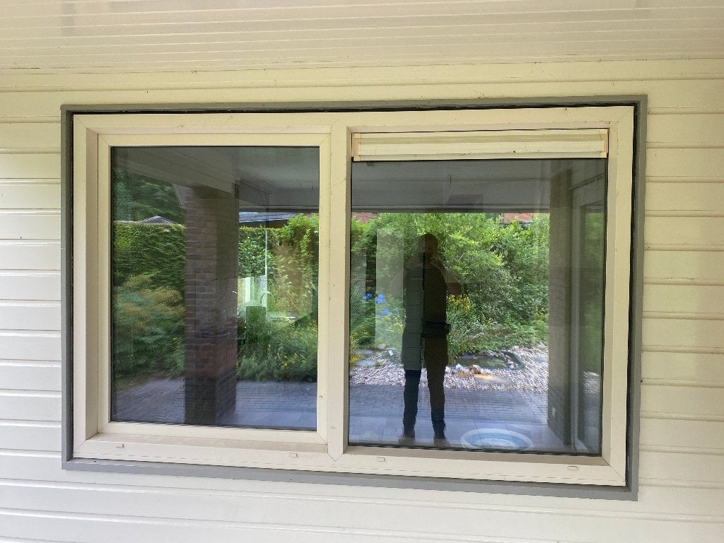 kunststof kozijn met draaikiepraam, Ophalen, Kunststof, Gebruikt, Raamkozijn