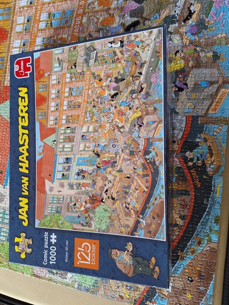 Jan Van Haasteren puzzel 125 jaar Blokker, Ophalen of Verzenden