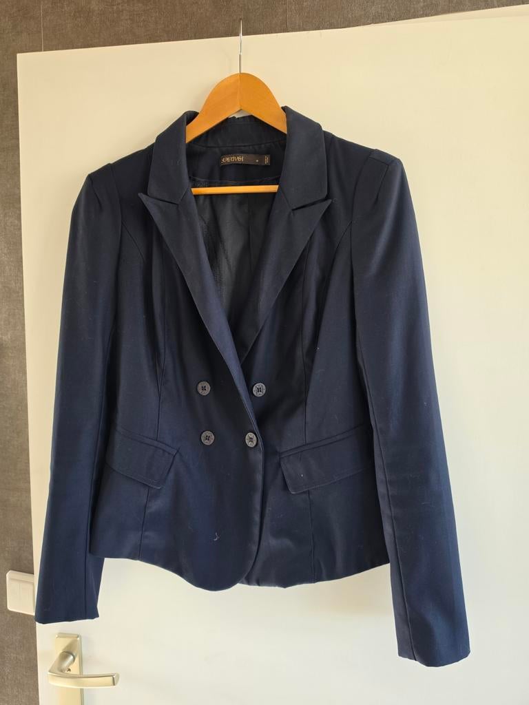 SuperTrash Donkerblauw Jasje Maat M, Maat 38/40 (M), SuperTrash, Blauw, Ophalen of Verzenden