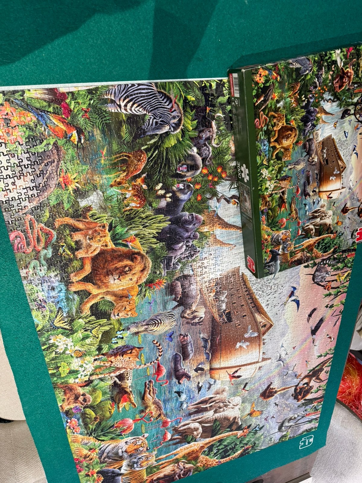Puzzel 3000 stukjes, Hobby en Vrije tijd, Denksport en Puzzels, Ophalen of Verzenden, Meer dan 1500 stukjes, Zo goed als nieuw