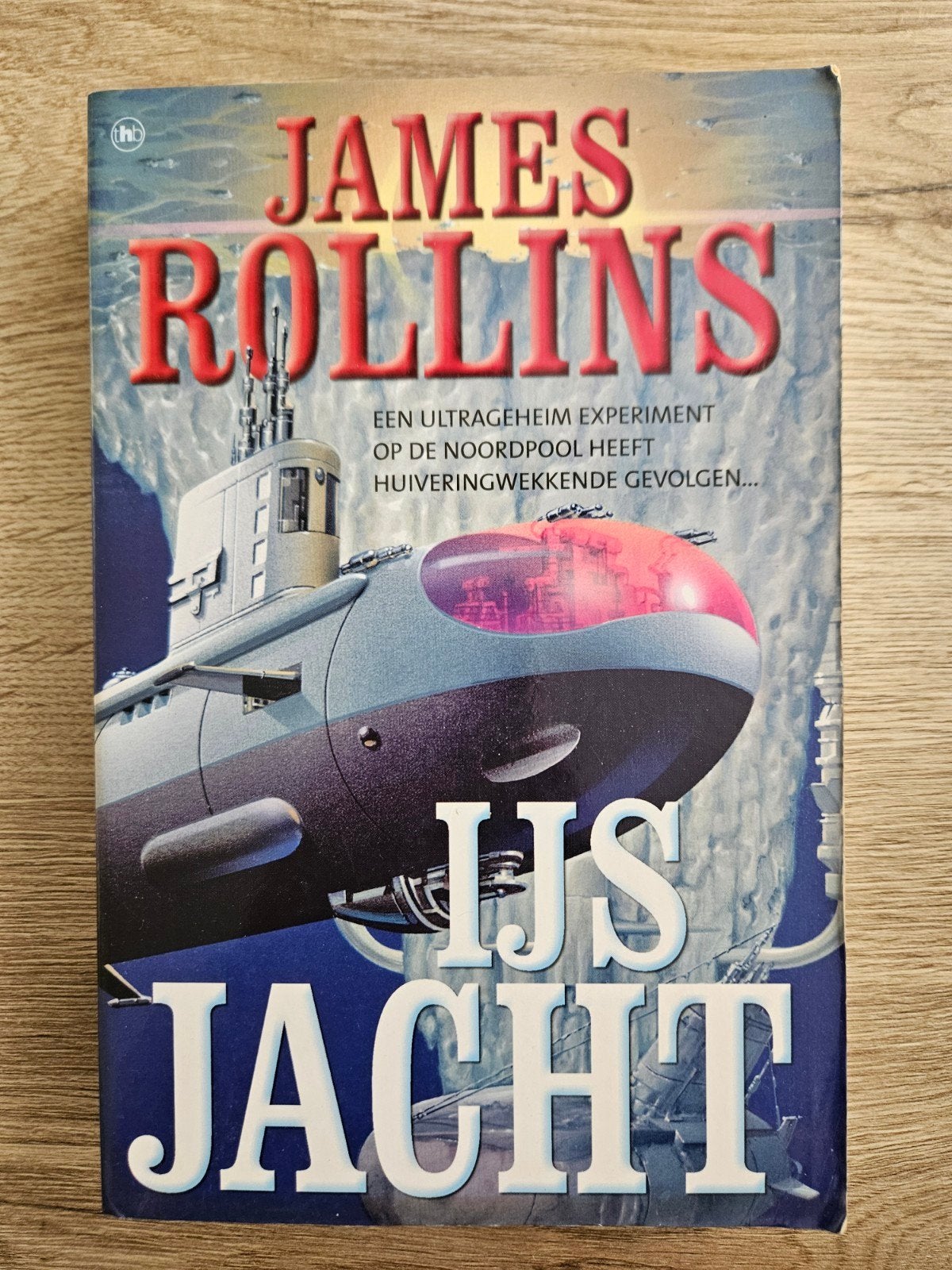 James Rollins - IJsjacht, Gelezen, Ophalen of Verzenden, James Rollins