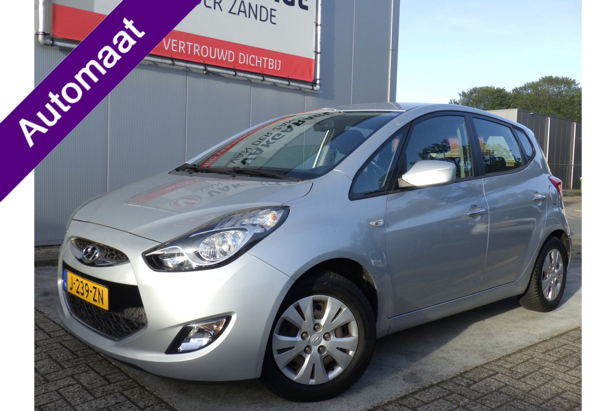 Hyundai ix20 1.6i Automaat i-Vision, Airco, Hoge Instap!, Auto's, Euro 5, 4 cilinders, Automatische klimaatregeling, Bedrijf