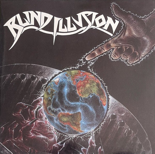 Blind Illusion - Sane Asylum LP Bay Area Thrash Metal 1987, Cd's en Dvd's, Inclusief insert, 1980 - 1989, Ophalen of Verzenden