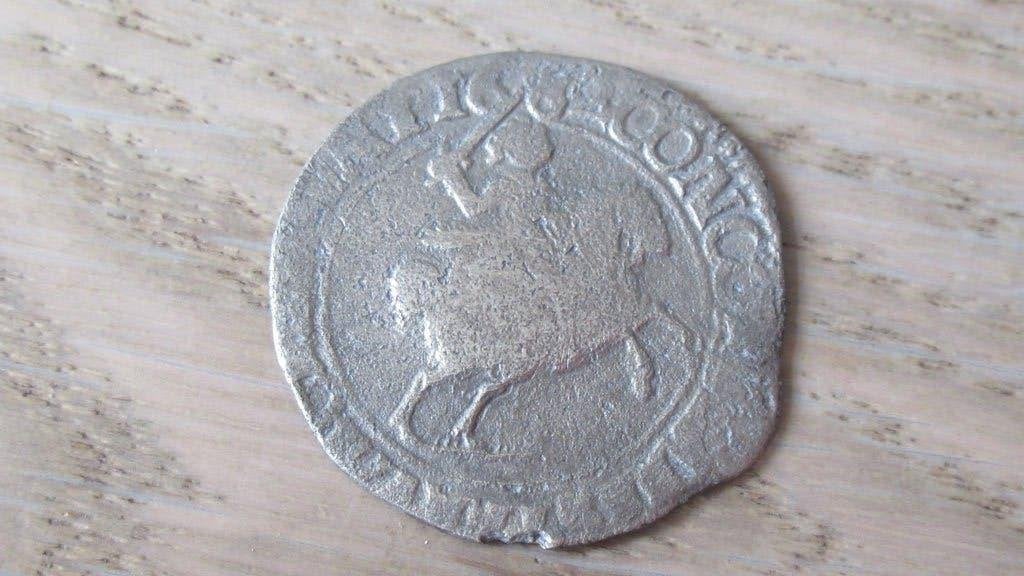 Zilveren provinciale 6 stuiver Gelderland 1682 / bodemvondst, Postzegels en Munten, Munten | Nederland, Vóór koninkrijk, Zilver